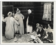Lot of Five 10 x 8 Glossy Photos From The Three Stooges 1940 Film Rockin' Thru the Rockies -- Very Good Condition